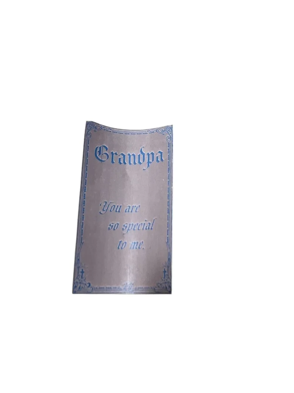 New Grandpa Stand-Up Metal Holy Spirit Cross ‎ - 3